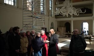 Bezoek Augustinuskerk in restauratie