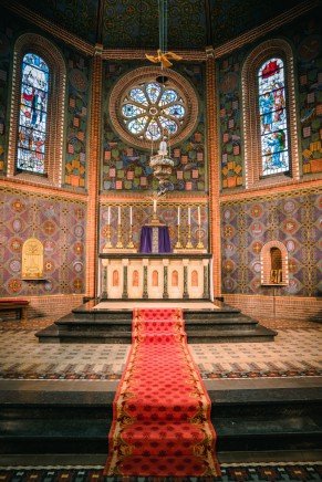 Interieur St. Gertrudiskathedraal