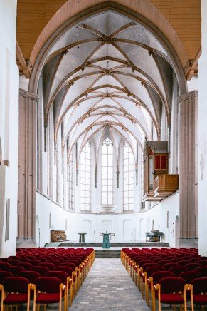 Ramen kwamen tevoorschijn na de verbouwing van de Janskerk