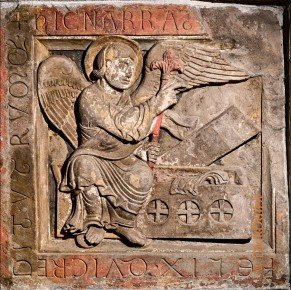 13e eeuws relief door D Duijst
